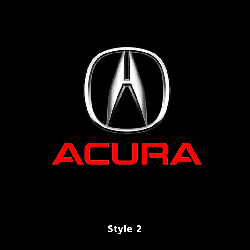 Acura Compatible HD Door Welcome Light Puddle Light Micro Logo Projector Light Floor Light-Customizable