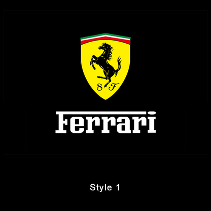 Ferrari Compatible HD Door Welcome Light Puddle Light Micro Logo Projector Light Floor Light-Customizable